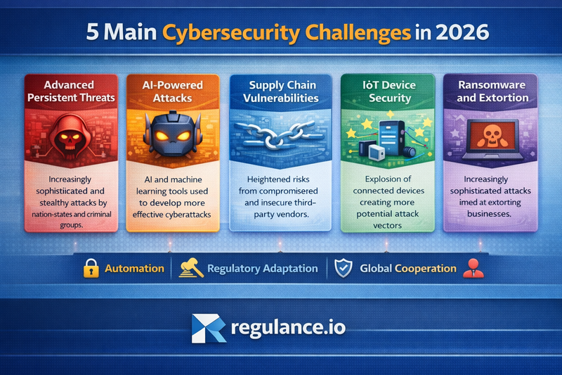 5 Main Cybersecurity Challenges in 2026