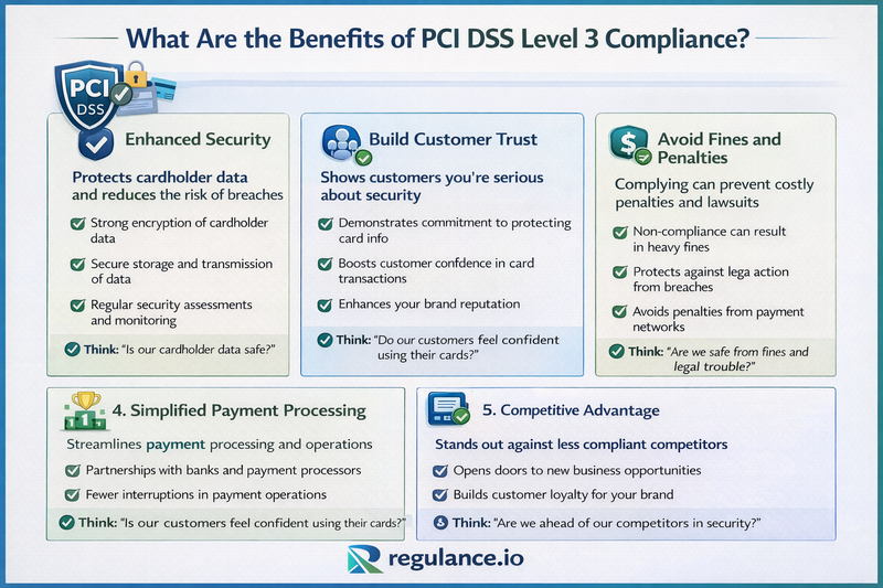 What Are the Benefits of PCI DSS Level 3 Compliance?