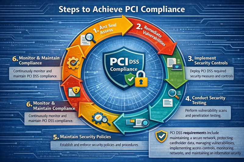 Steps to Achieve PCI Compliance