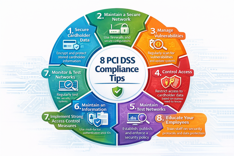 8 PCI DSS Compliance Tips