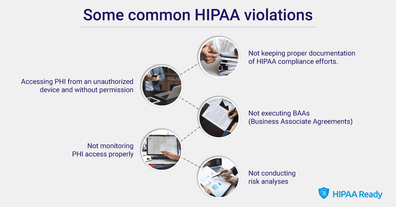 Common HIPAA Violations