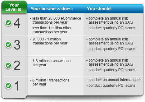 Key Requirements for PCI DSS Level 2